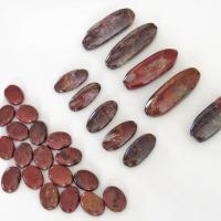 Natural Jasper Stone Bead Lot for Jewelry Making - 28 Pcs in Pendant & Earring Sizes